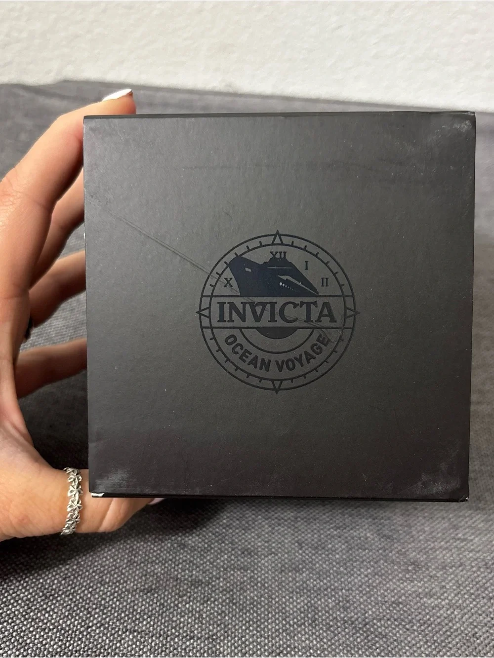 Invicta Ocean Voyage Blue Dial Stainless Steel NWT